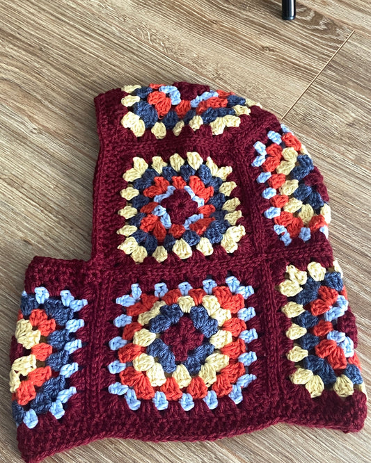 Burgundy Balaclava