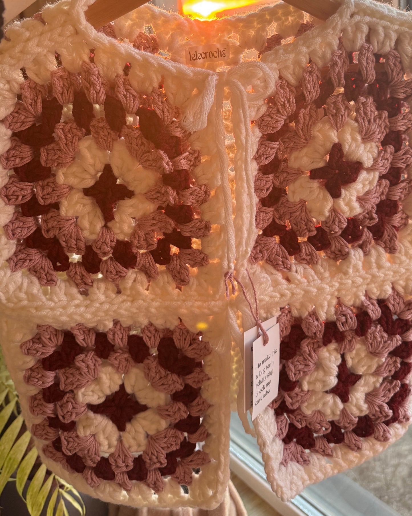 Dusty Rose Vest